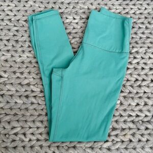 Everlane Turquoise Perform Ankle Leggings